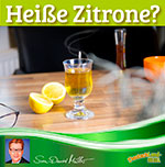 Heiße Zitrone, Glas mit Tee und Honig, gesunde Ernährung, was muss man beachten?, Temperatur